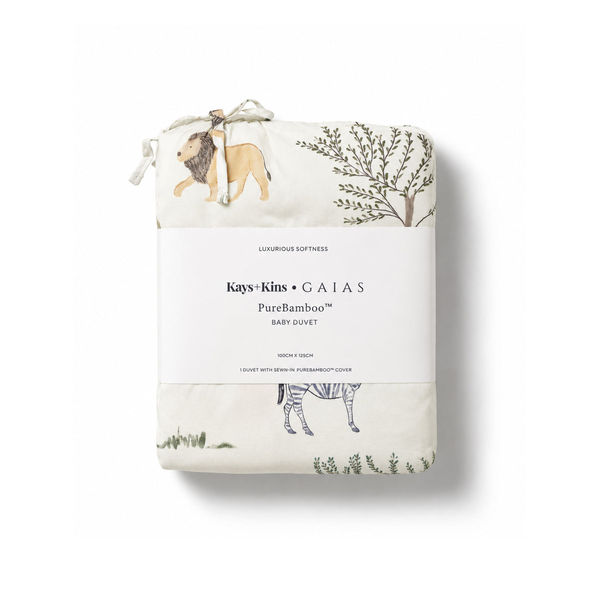 Bamboo Baby Duvet - Safari Wonders