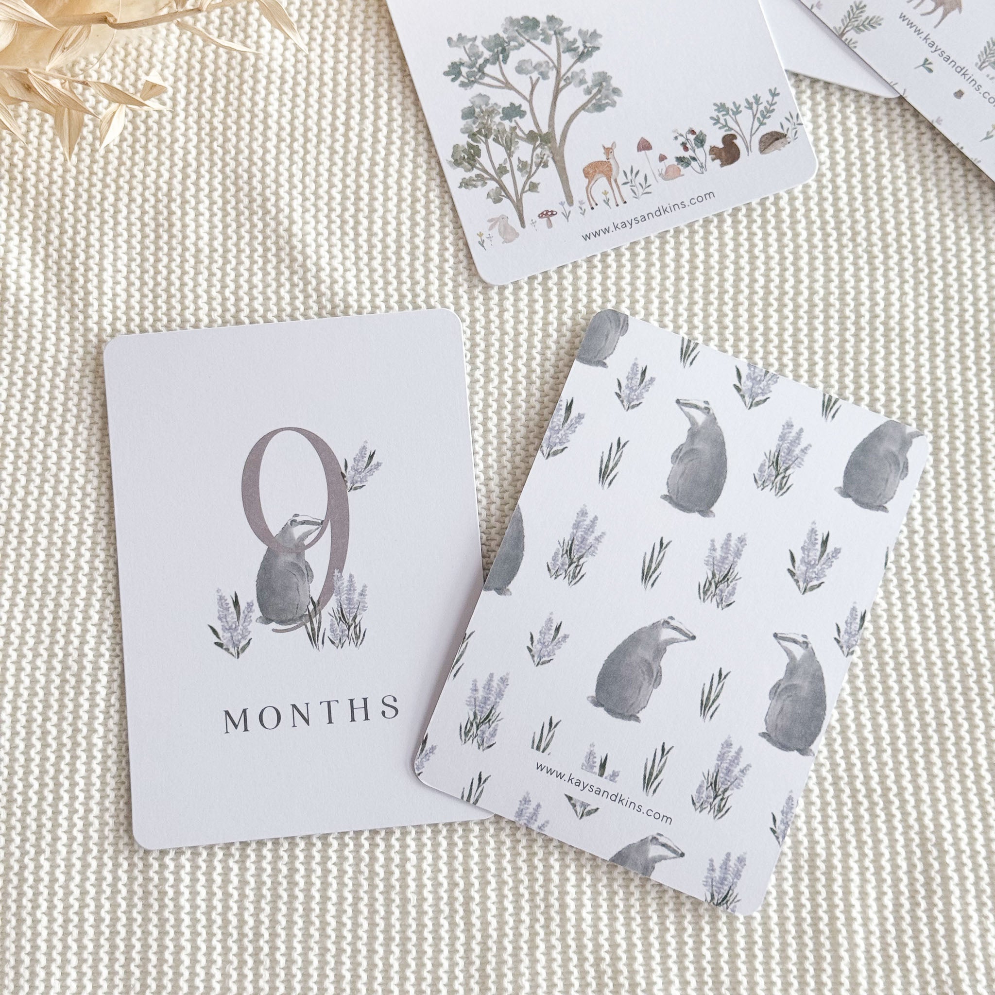 Enchanted Forest Milestone Cards