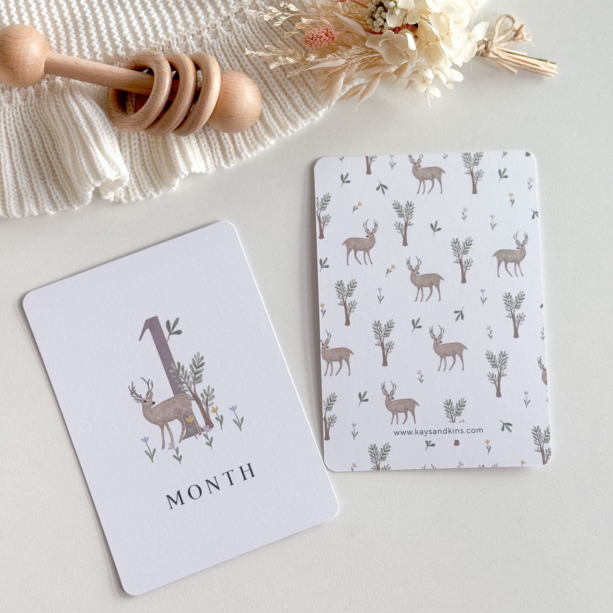 Enchanted Forest Milestone Cards