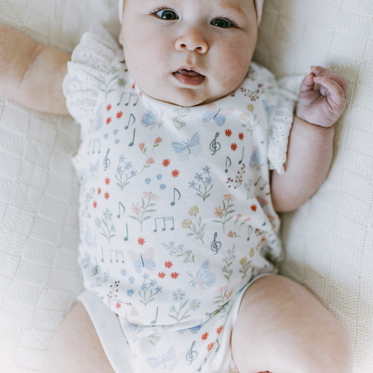 Frilled Bodysuit - Melody Garden