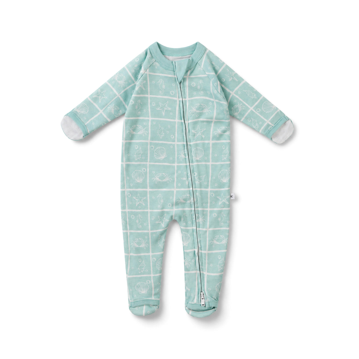 Organic Growsuit - Sea Foam