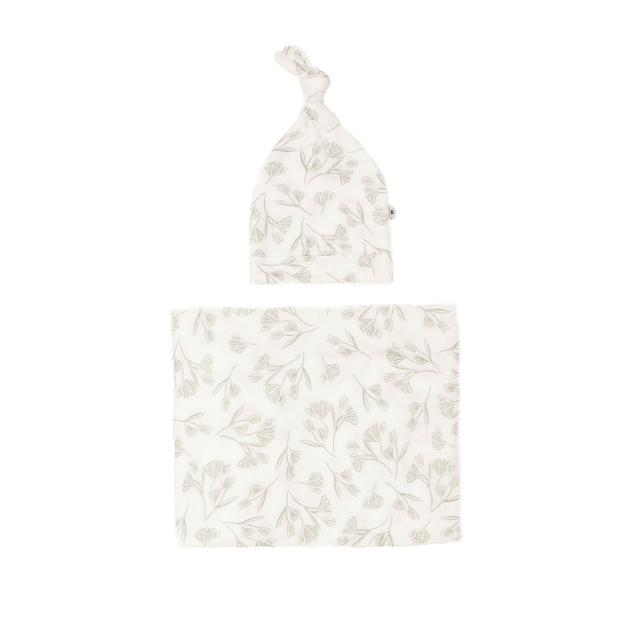 Bamboo Luxe Swaddle Set - Leafscape