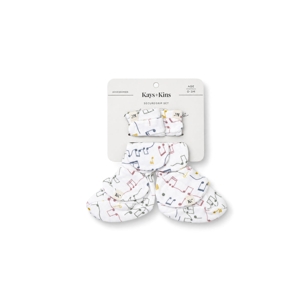 Mitts + Booties - Gentle Notes