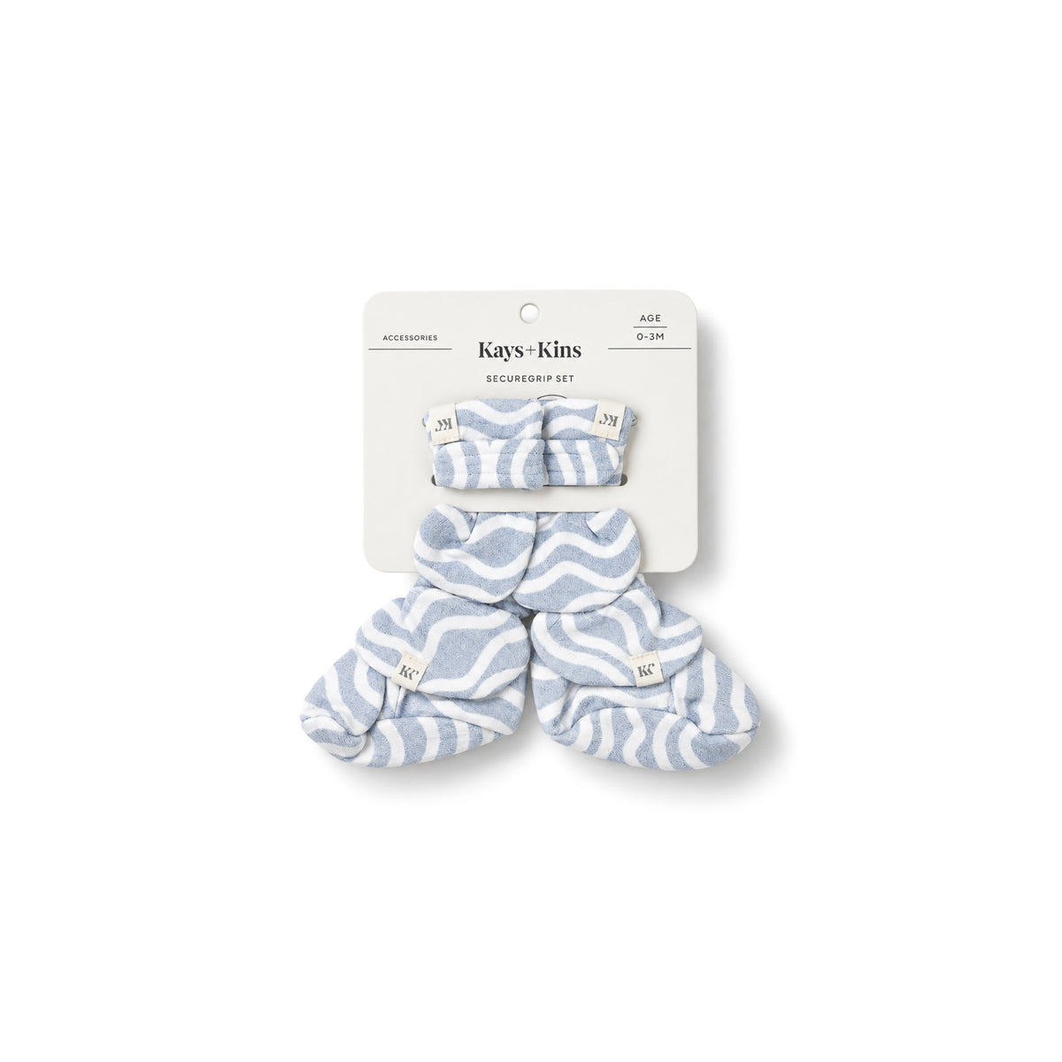 Mitts + Booties - Waves