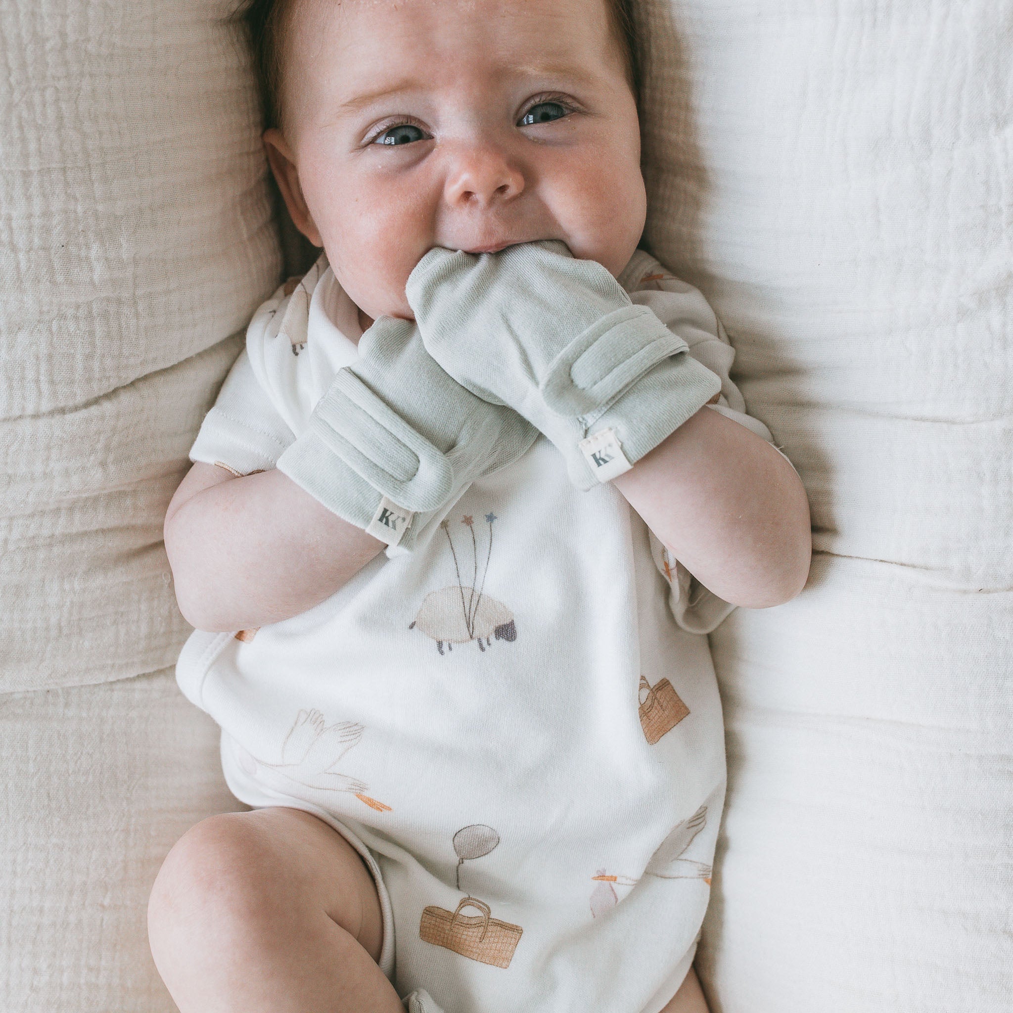 SecureGrip Mitts - Sky Grey