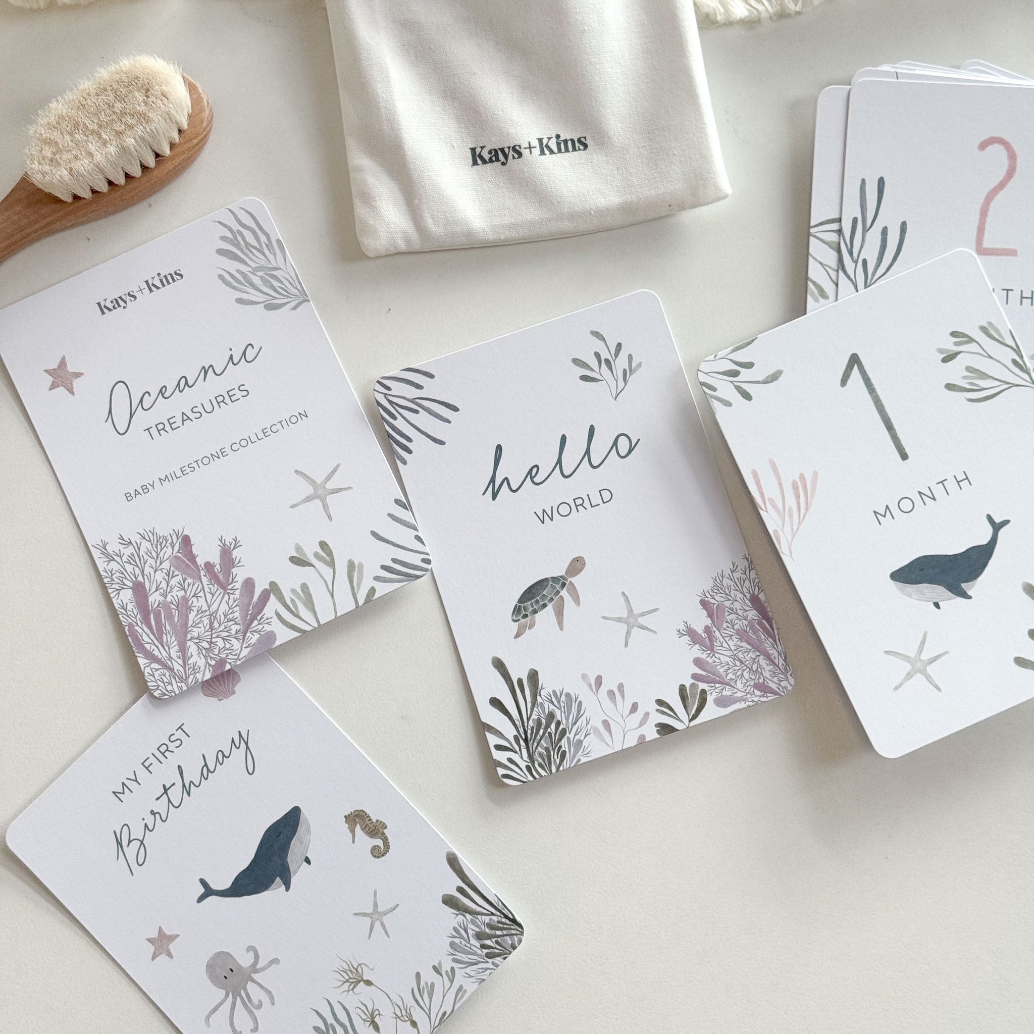 Oceanic Treasure Milestone Cards