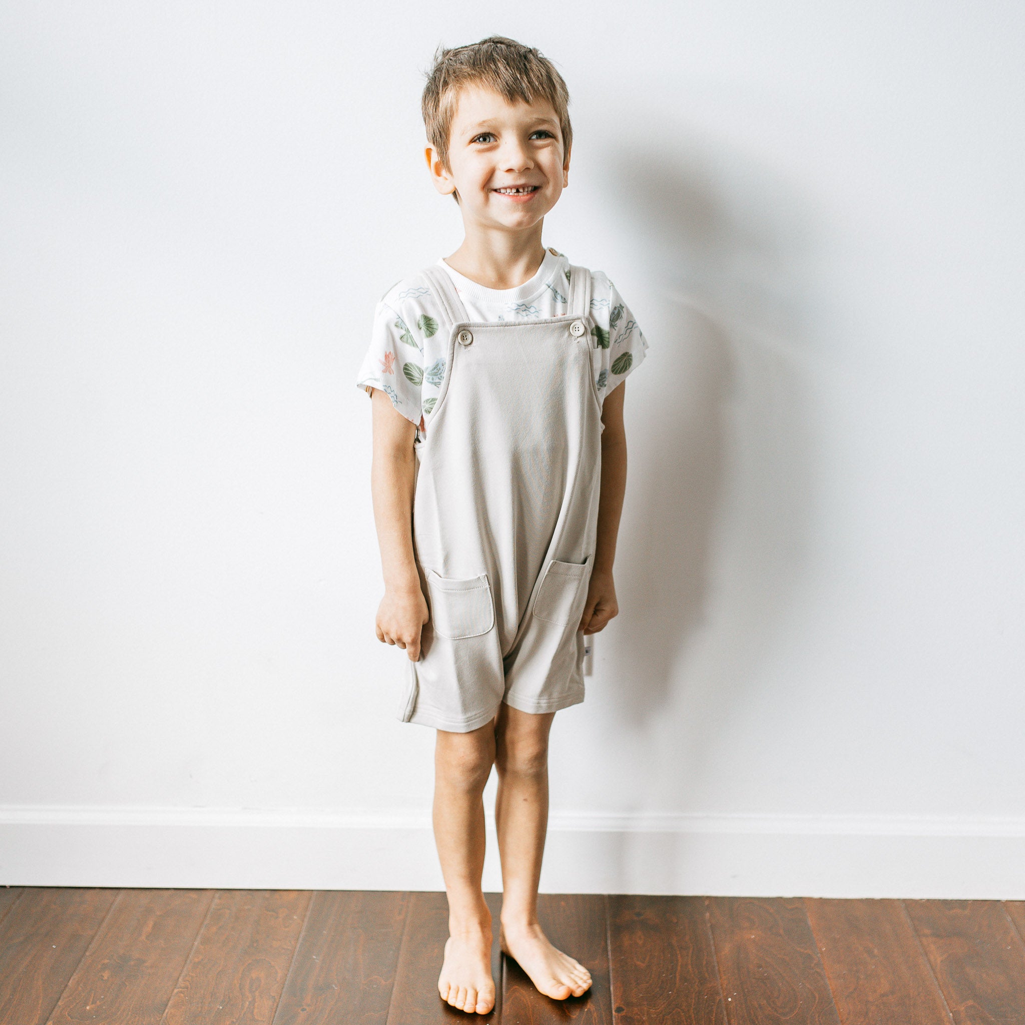 Tee + Overall Bundle - Mist
