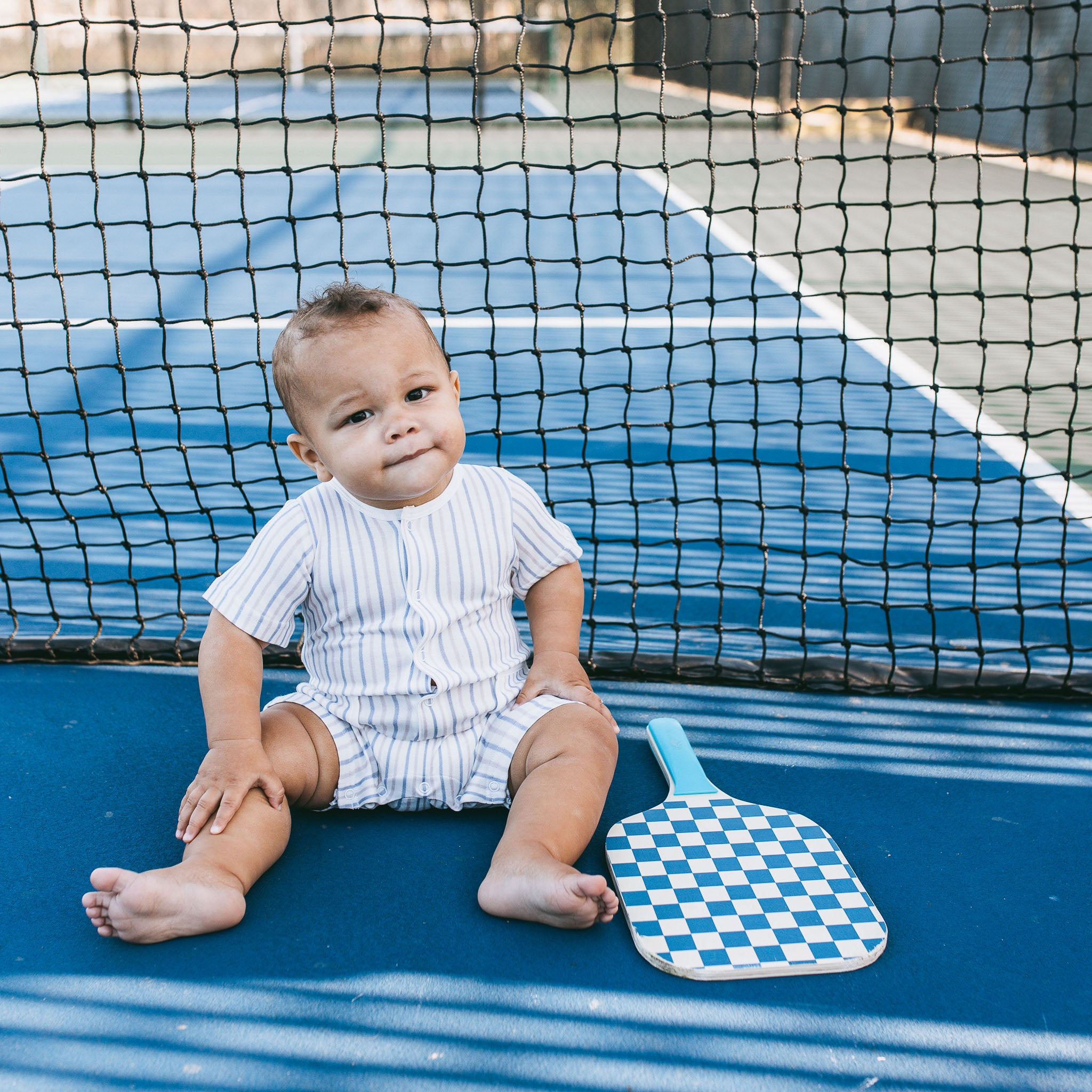 Buttoned Romper - Baseline