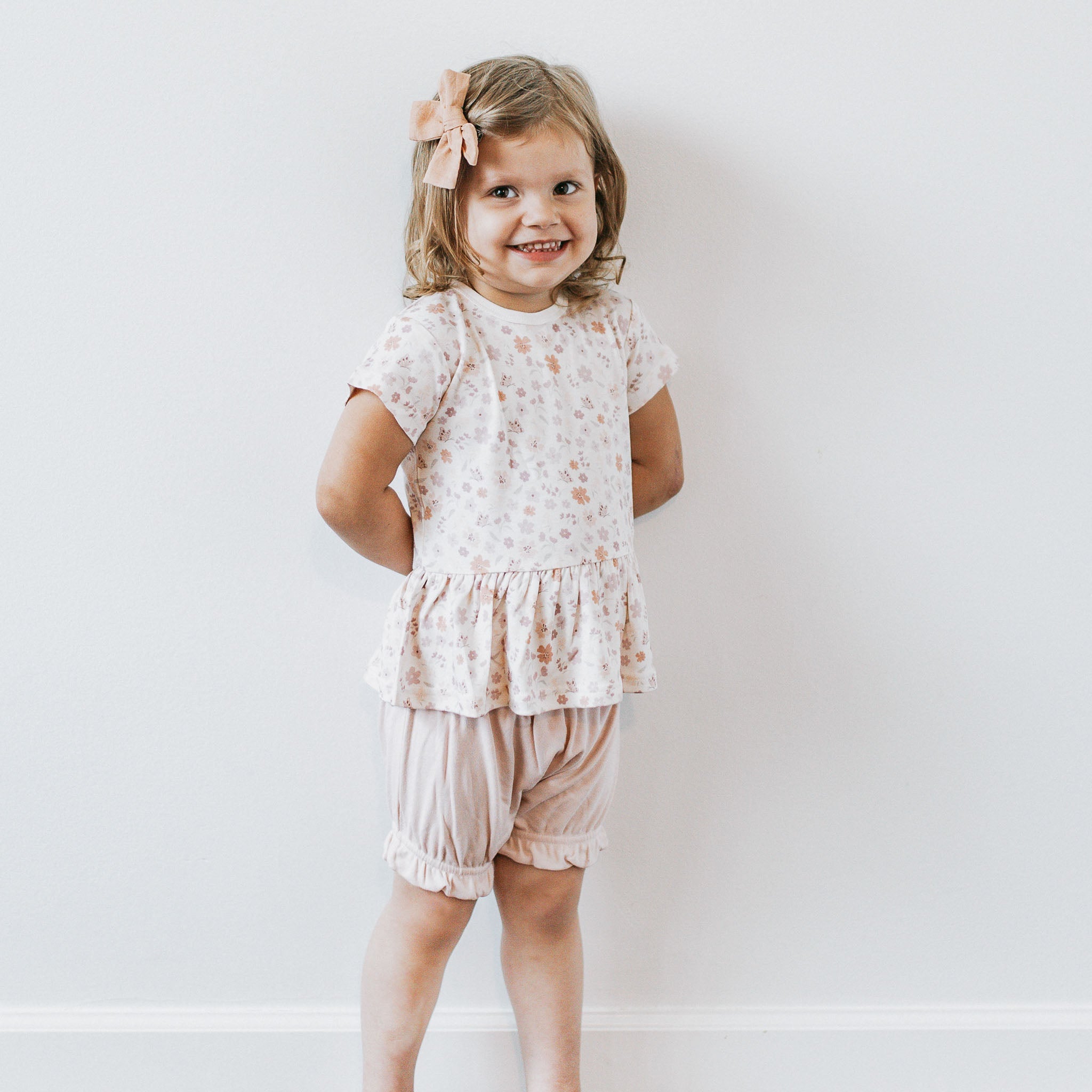 Peplum Top - Blooming Lullaby