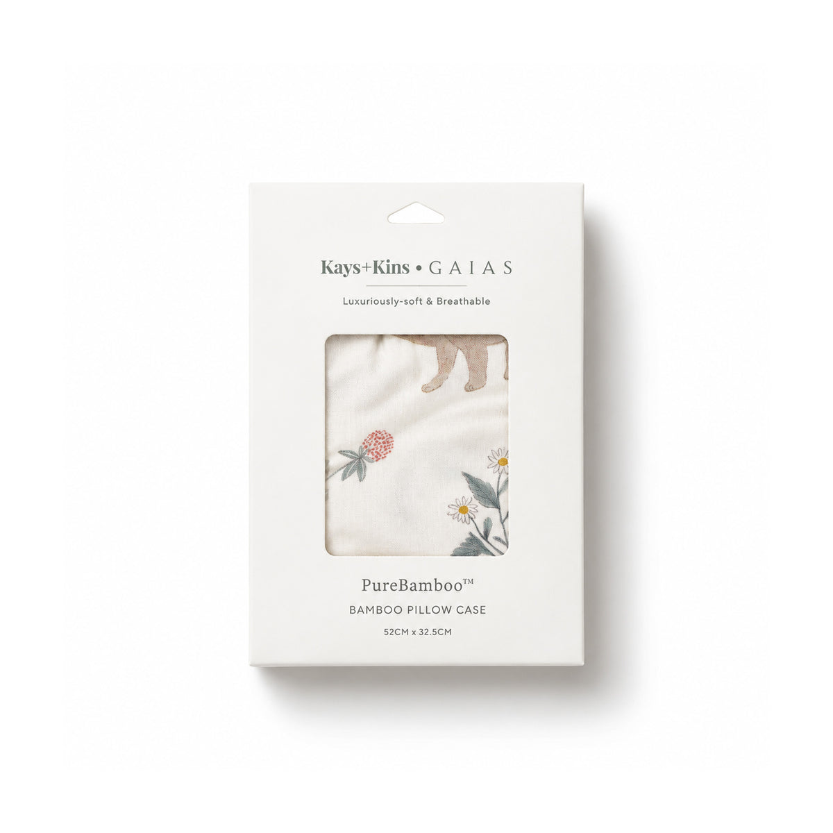 Bamboo Pillow Case - Woodland Citrus