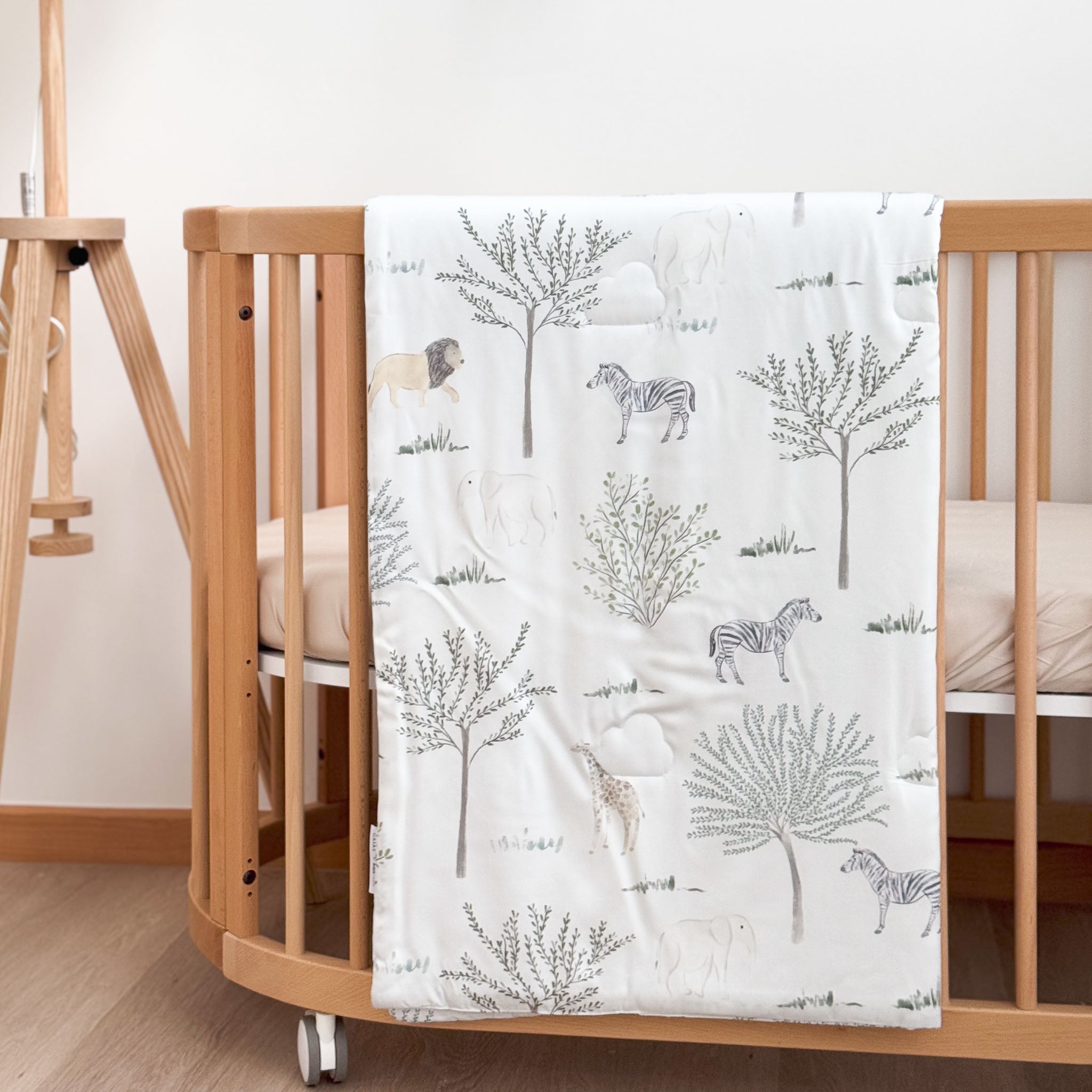Bamboo Baby Duvet - Safari Wonders