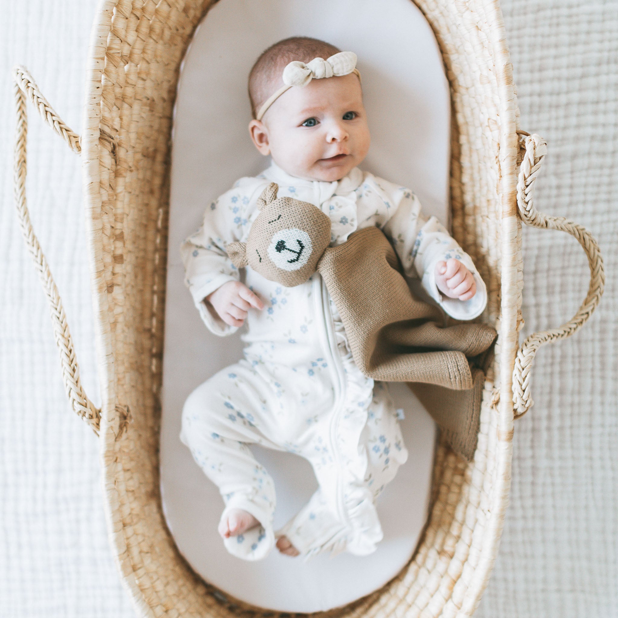 Organic Knit Toy - Sunny Bear