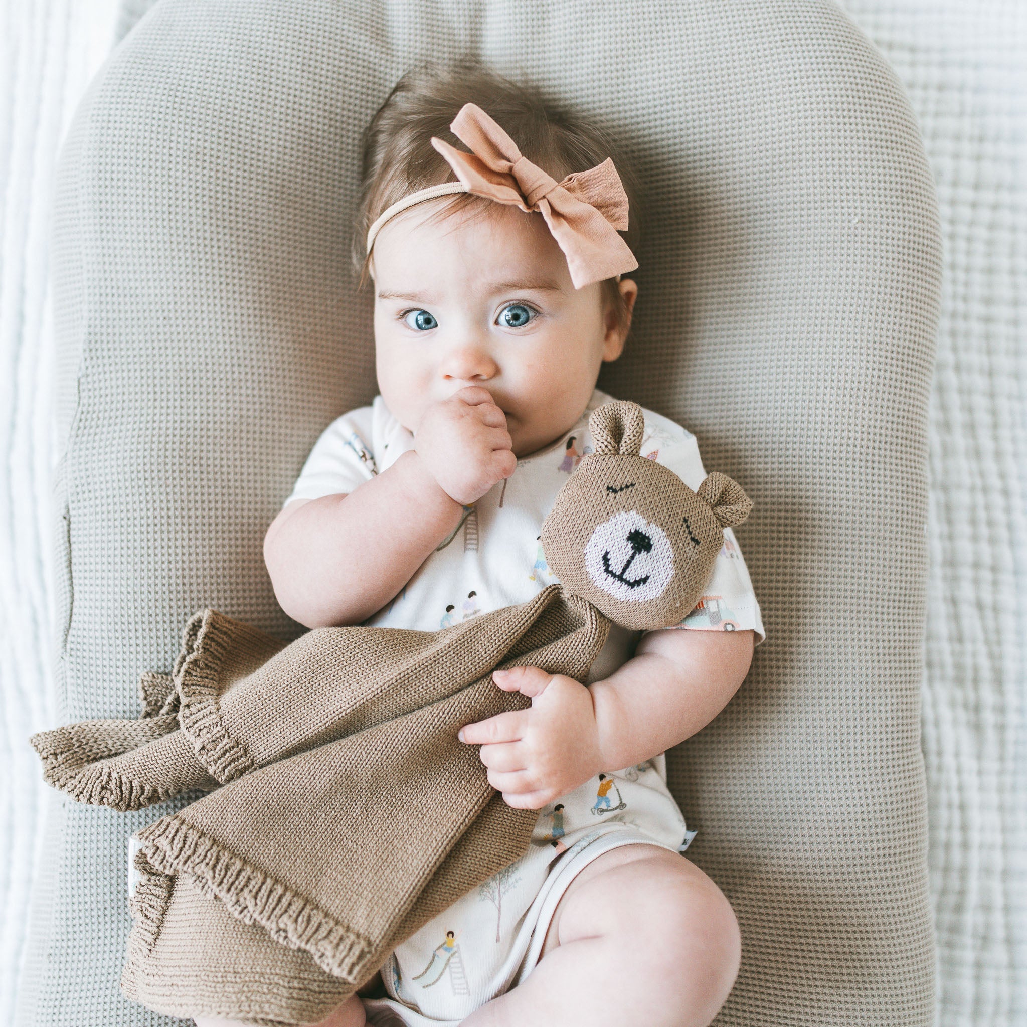 Organic Knit Toy - Sunny Bear