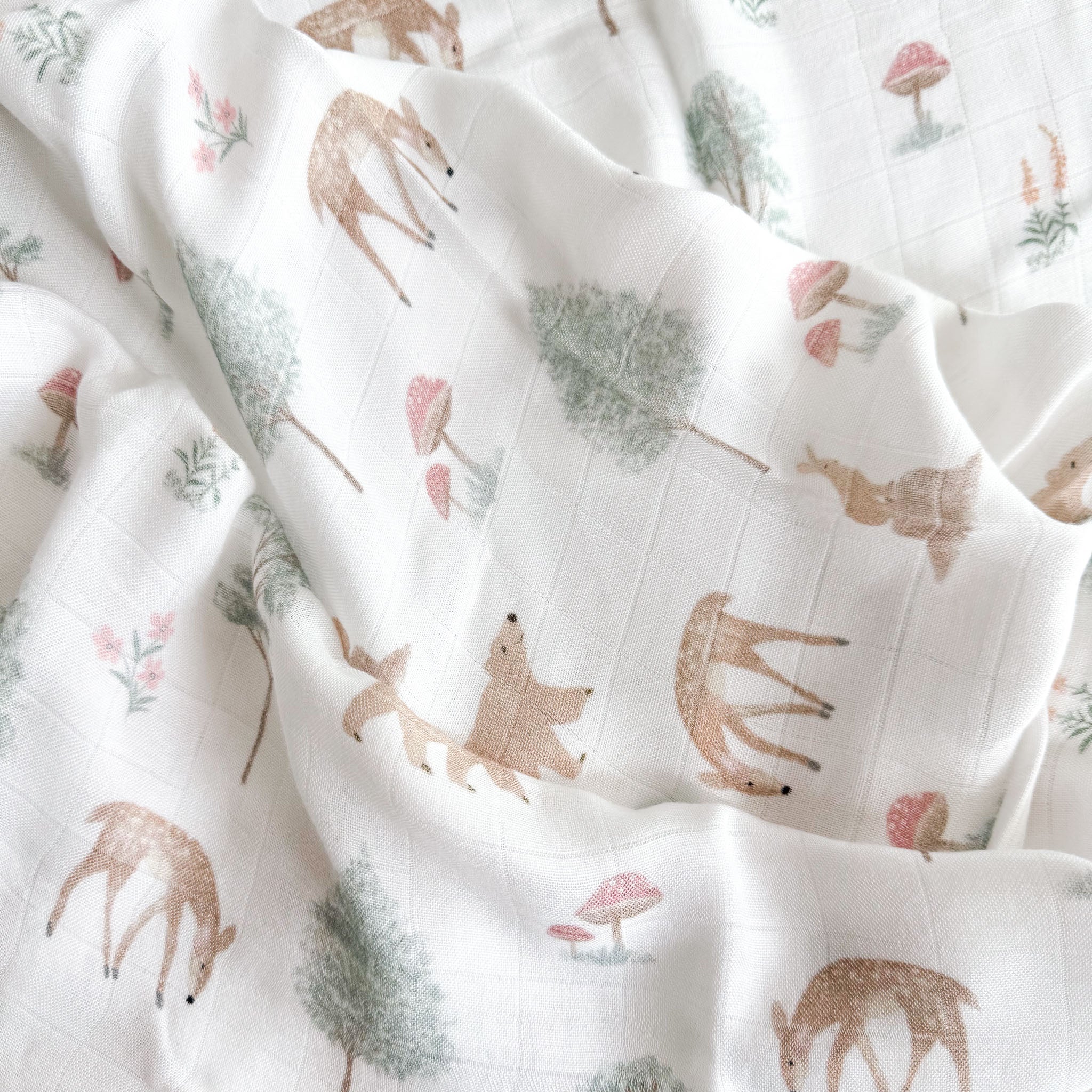Bamboo Swaddle - Forest Animal
