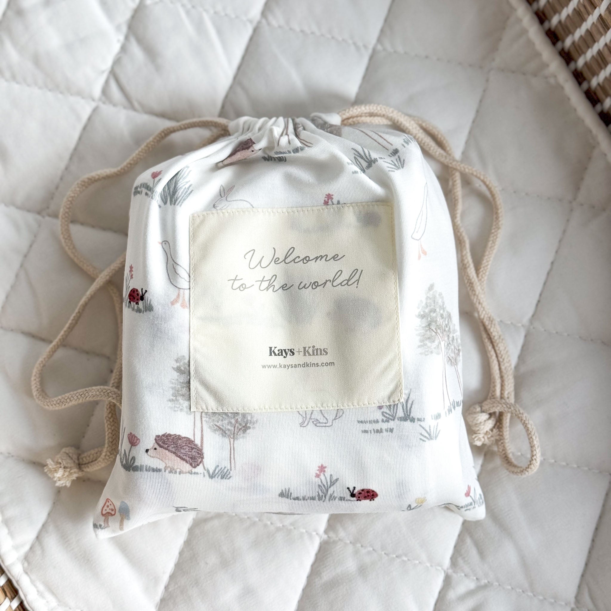 Bamboo Luxe Swaddle Set - Forest Fable