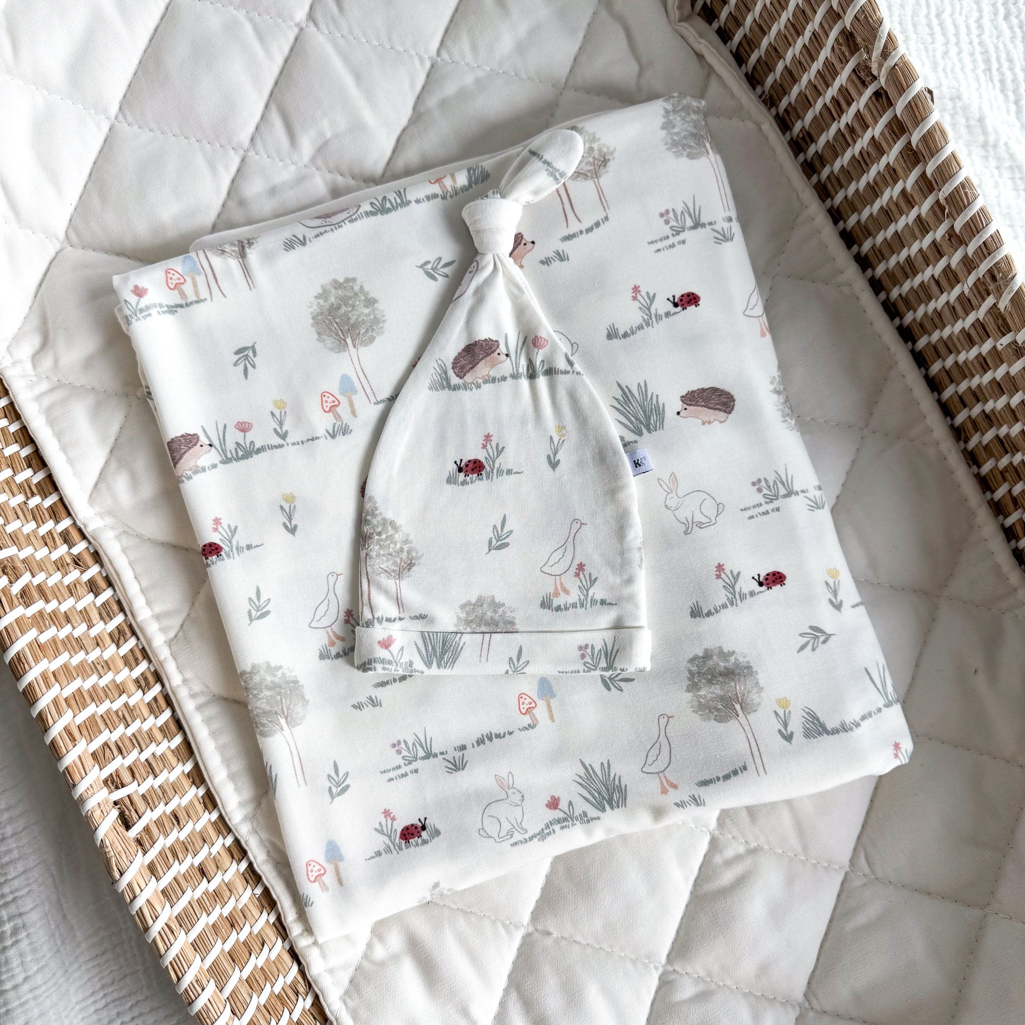 Bamboo Luxe Swaddle Set - Forest Fable
