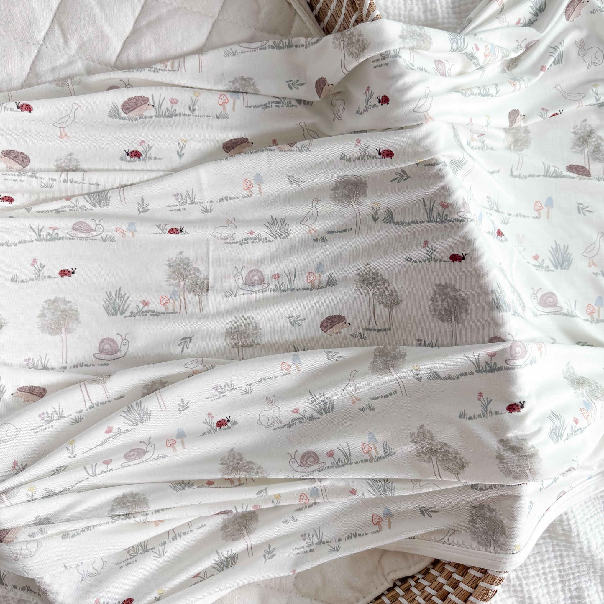 Bamboo Luxe Swaddle Set - Forest Fable