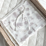 Bamboo Luxe Swaddle Set - Woodland Whimsy