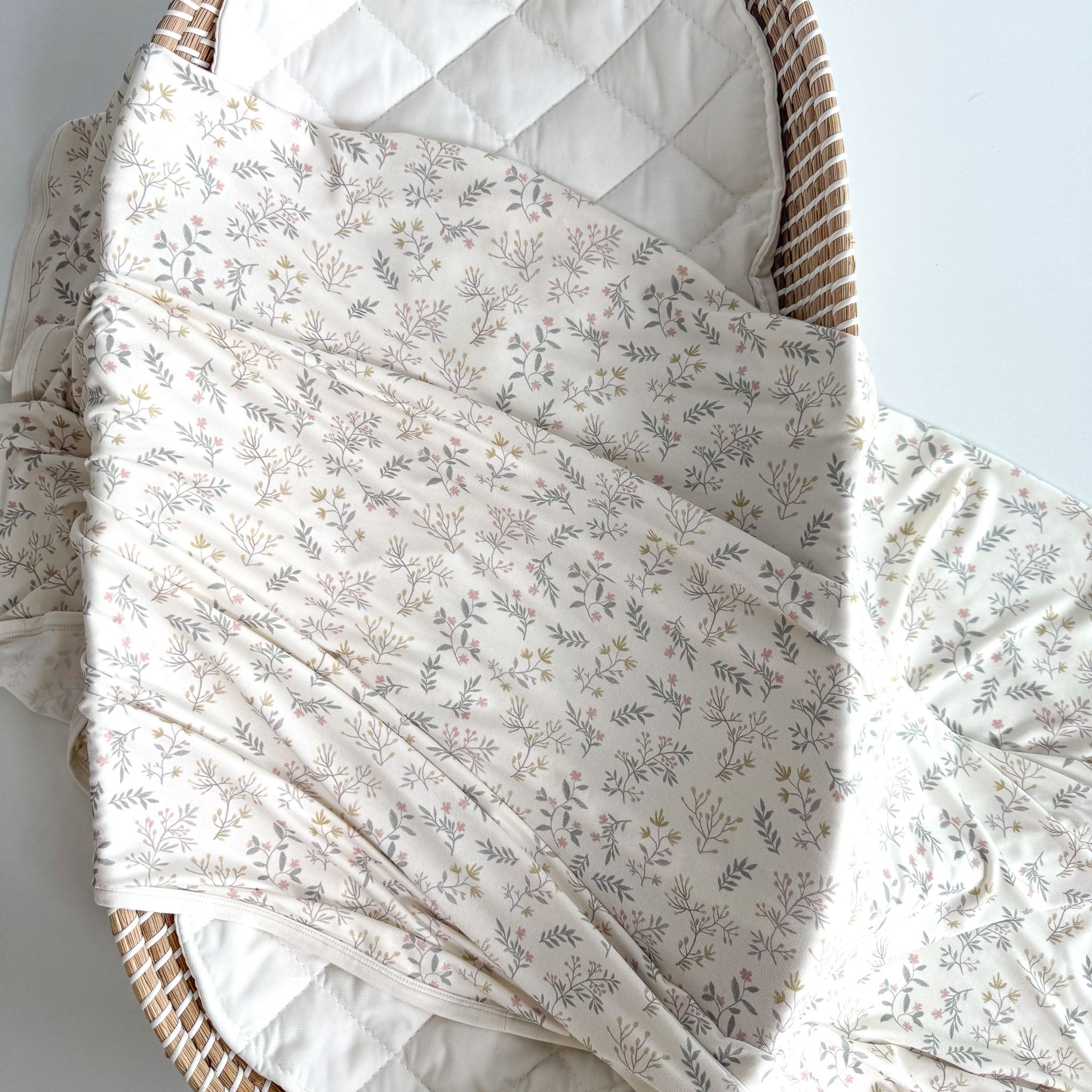 Bamboo Luxe Swaddle Set - Petite Blossom