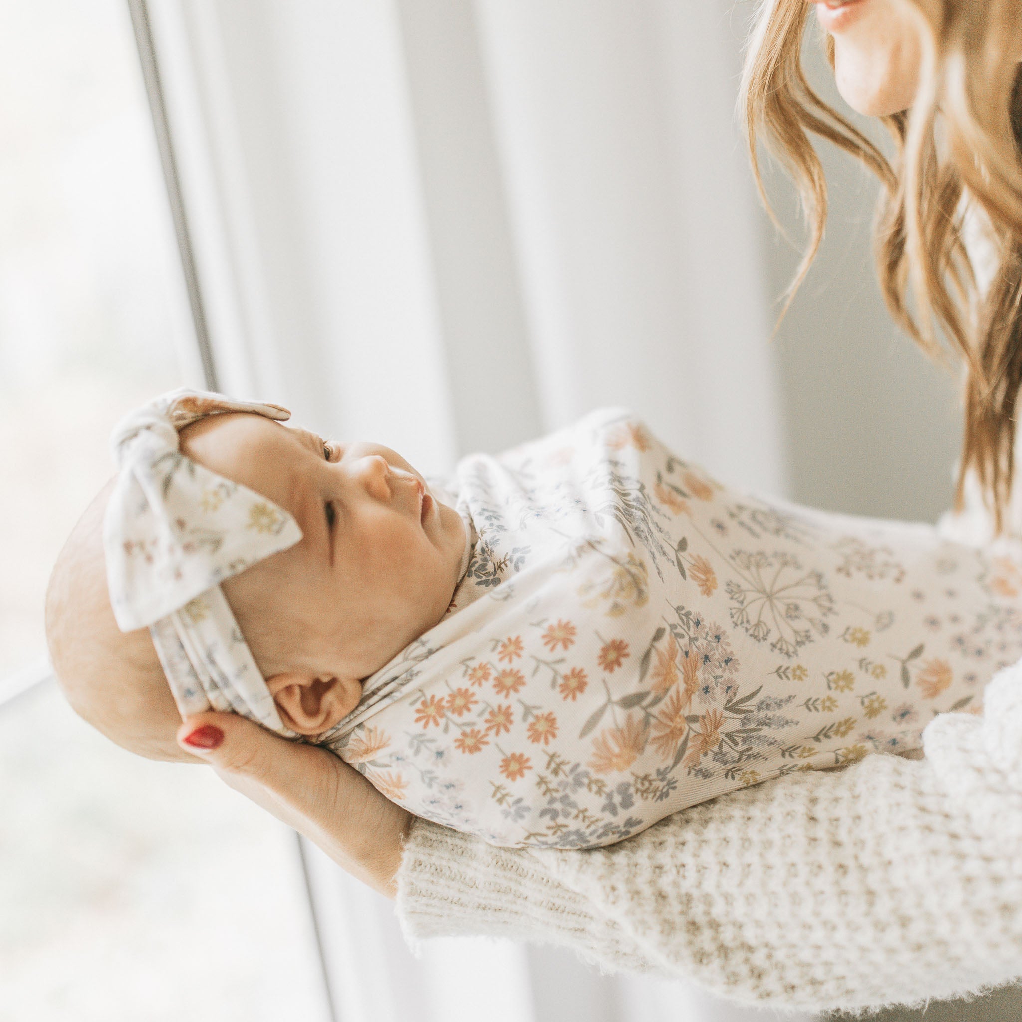 Bamboo Luxe Swaddle Set - Secret Garden