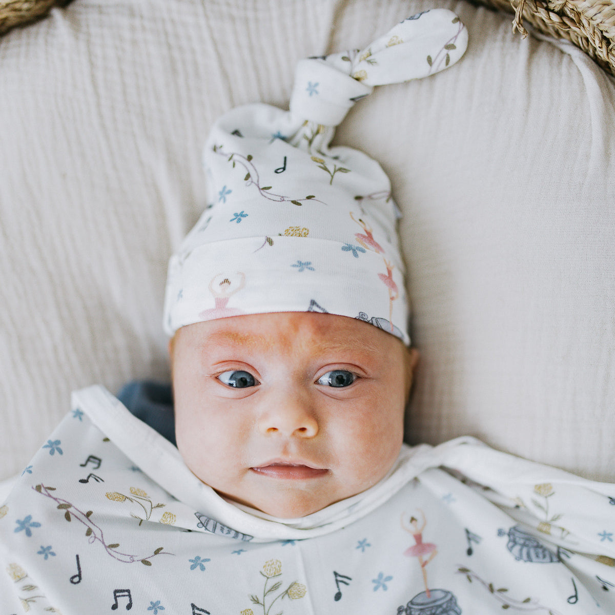 Bamboo Luxe Swaddle Set - Ballet Reverie