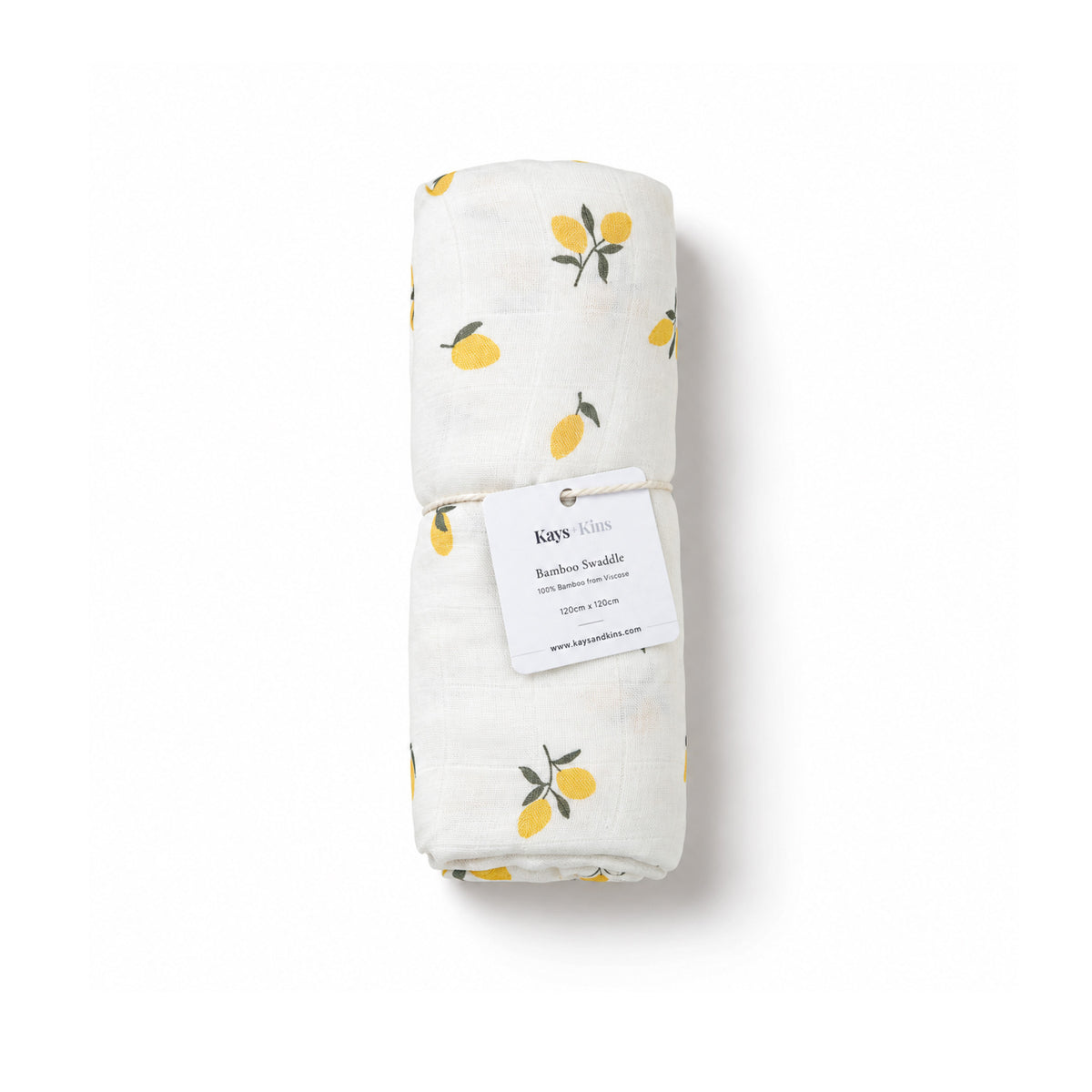Bamboo Swaddle - Lemons
