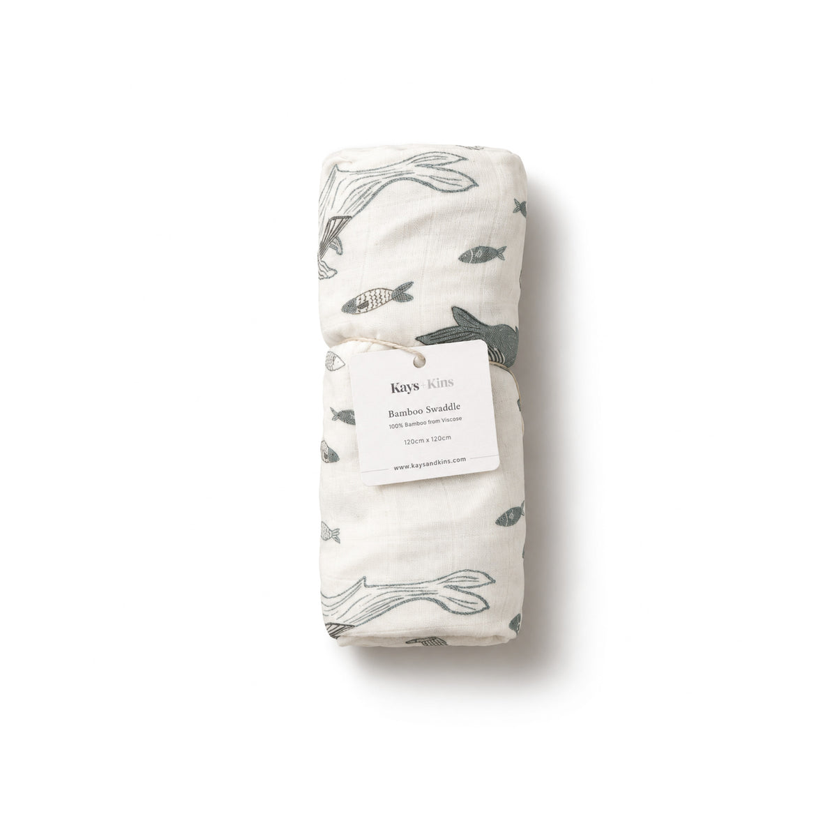 Bamboo Swaddle - Whale Song
