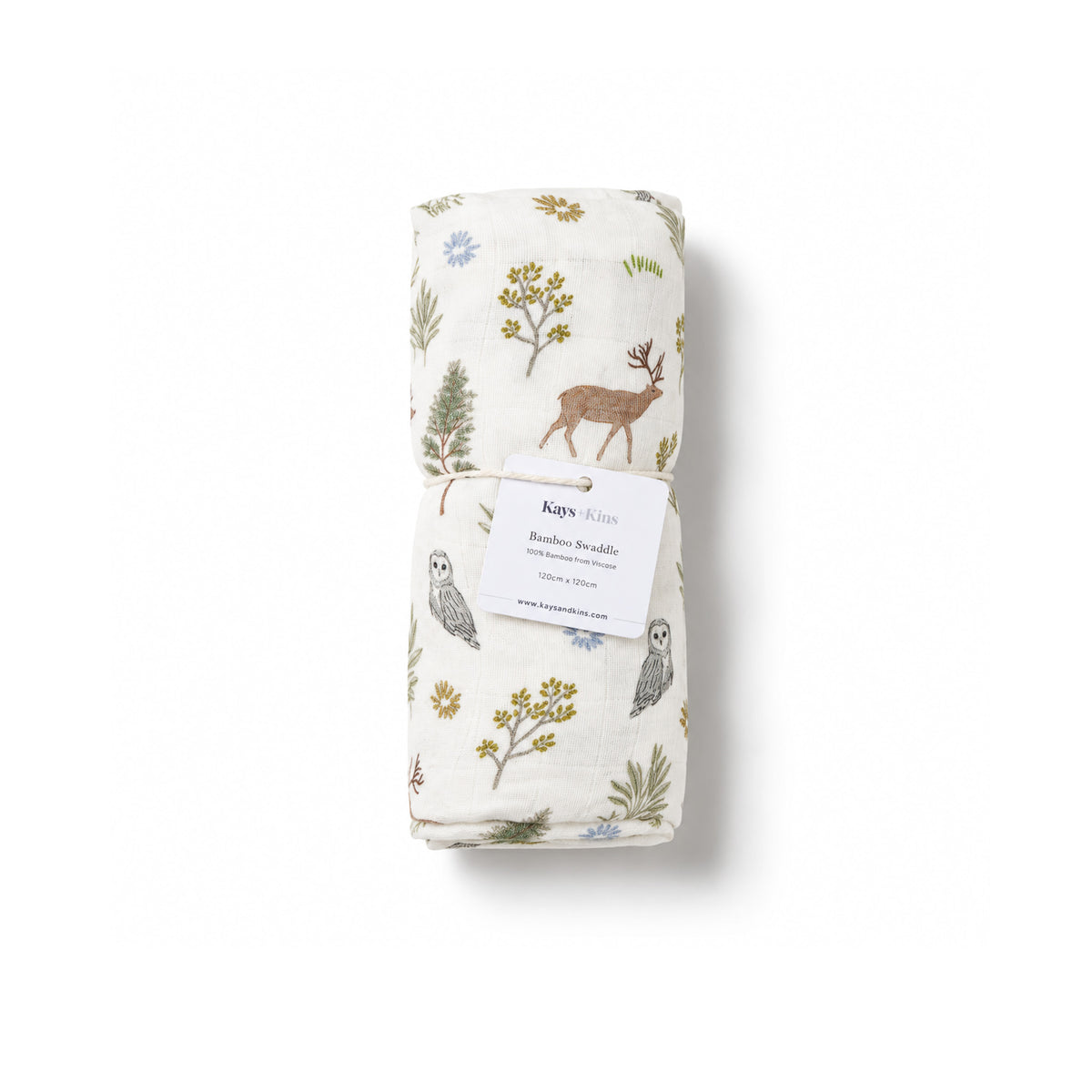 Bamboo Swaddle - Whimsical Forest