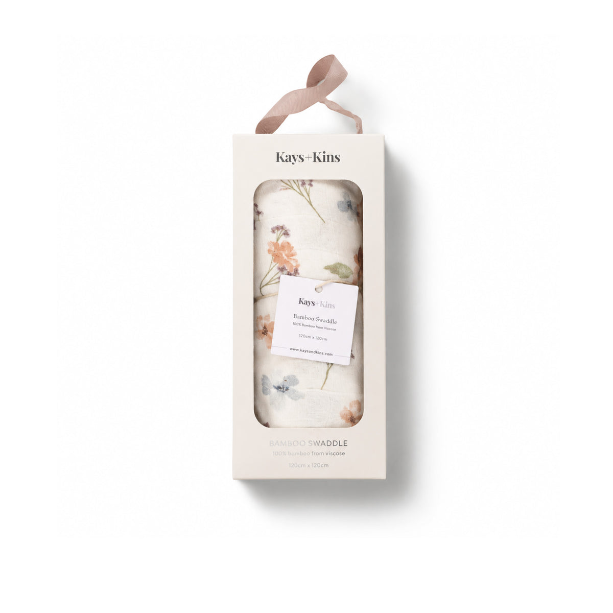 Bamboo Swaddle - Whispering Blossom