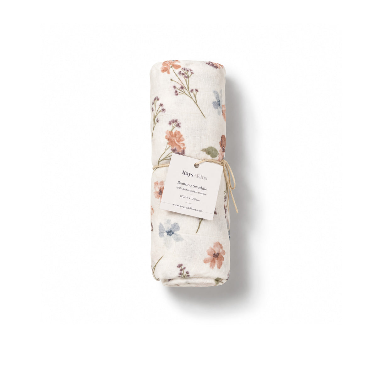 Bamboo Swaddle - Whispering Blossom