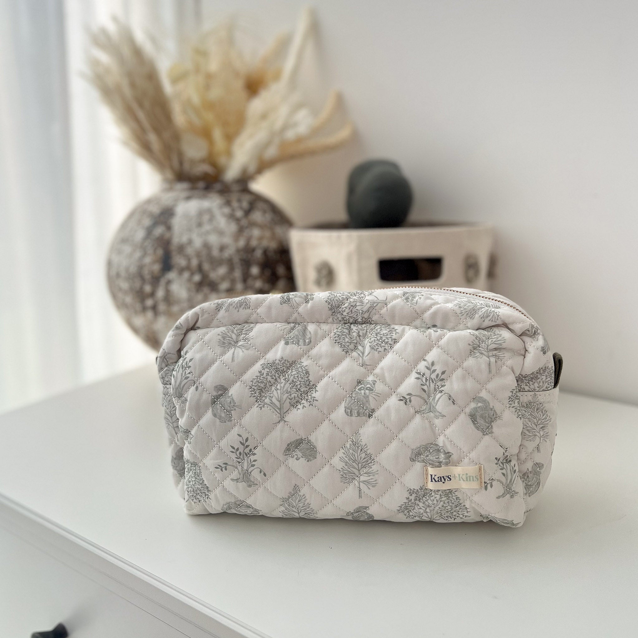 Toiletry Pouch - Woodland