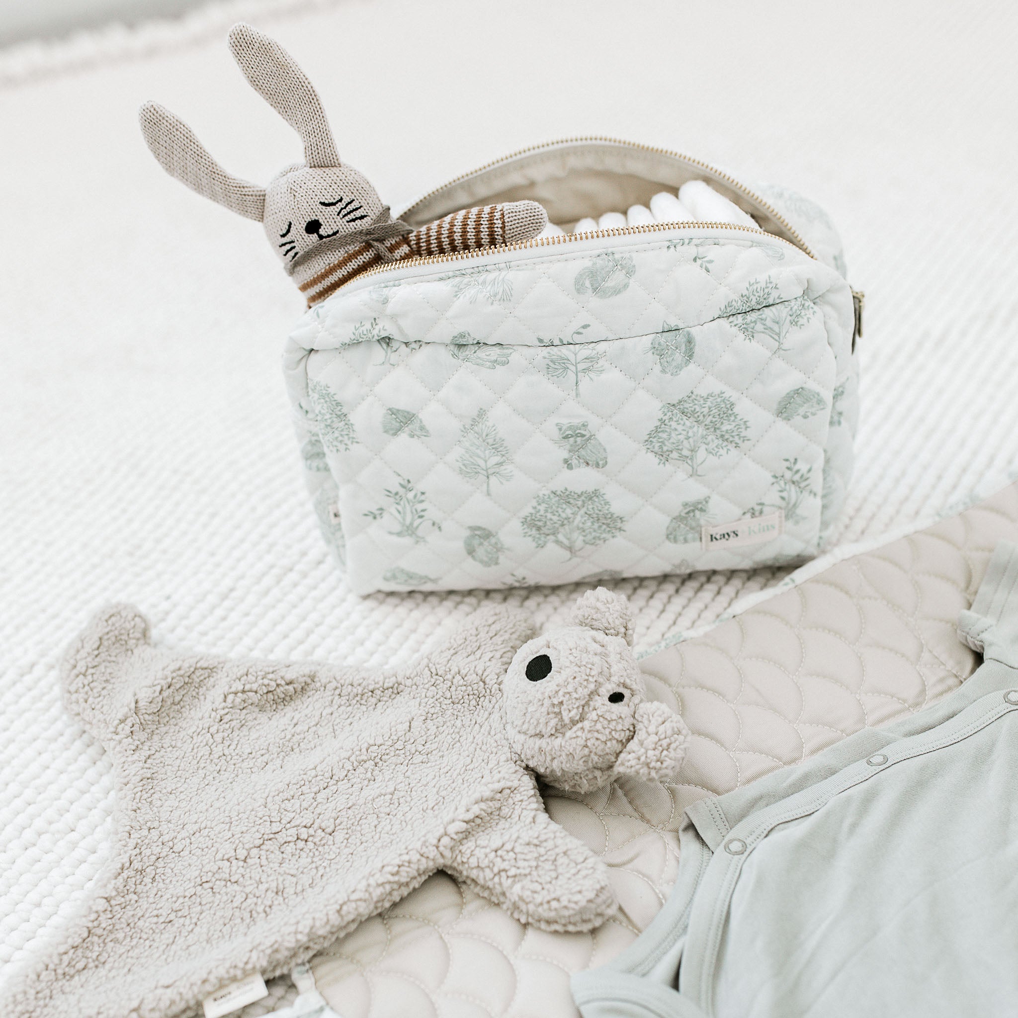 Portable Changing Pad - Woodland