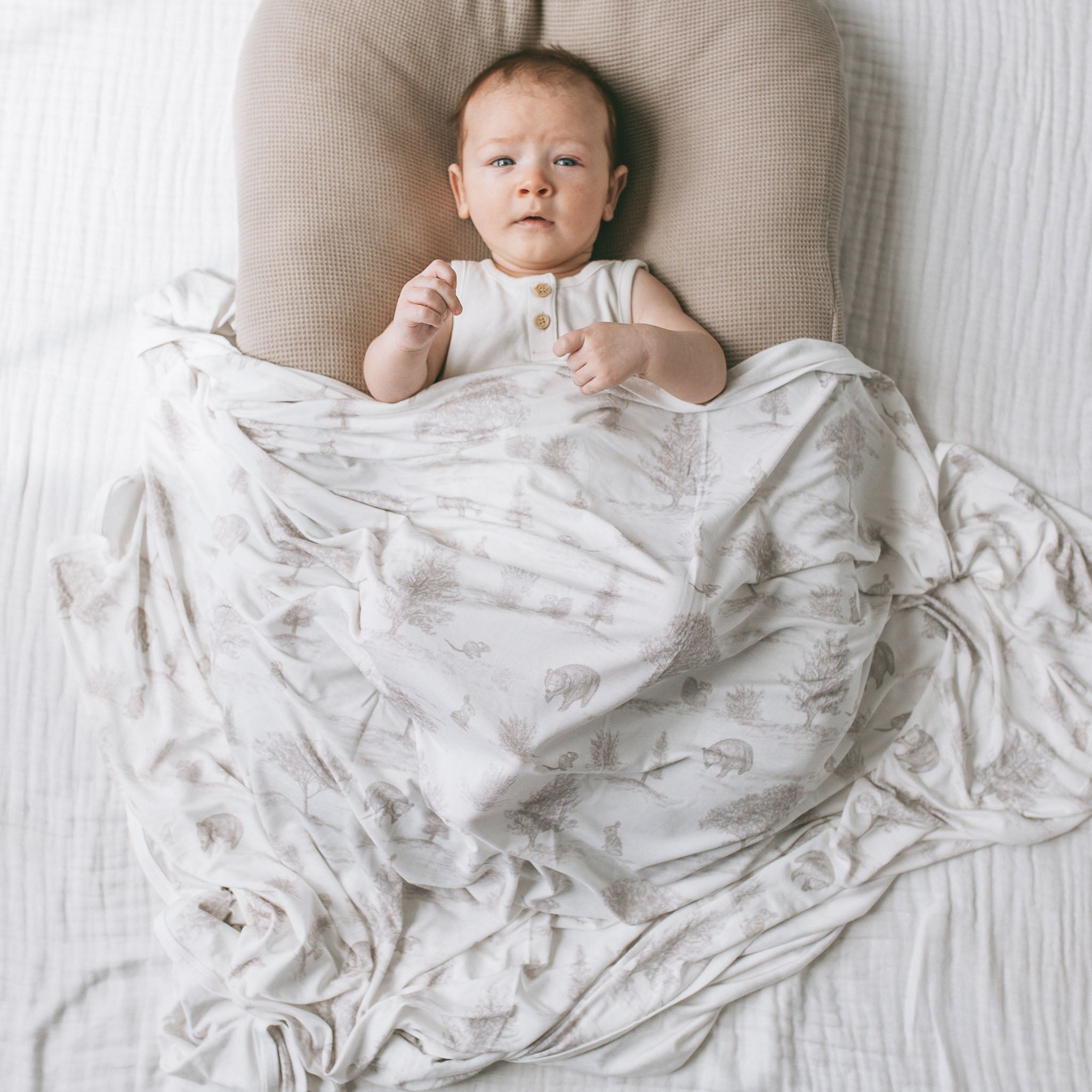 Bamboo Luxe Swaddle Set - Woodland Whimsy