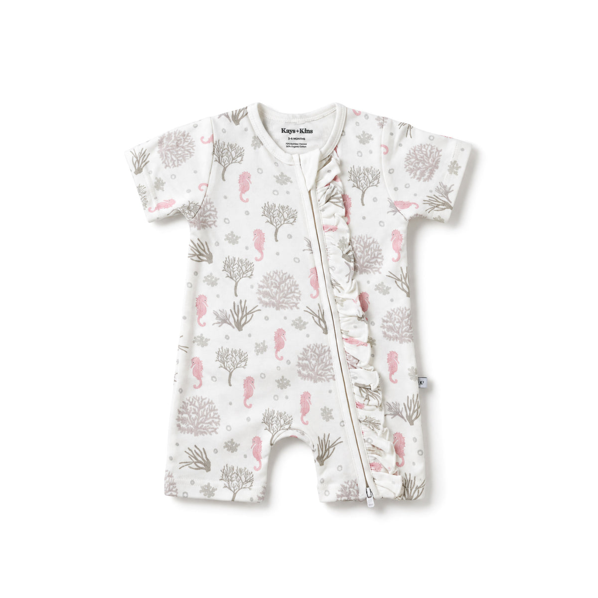 Frilled Zipsuit - Seahorse Cove