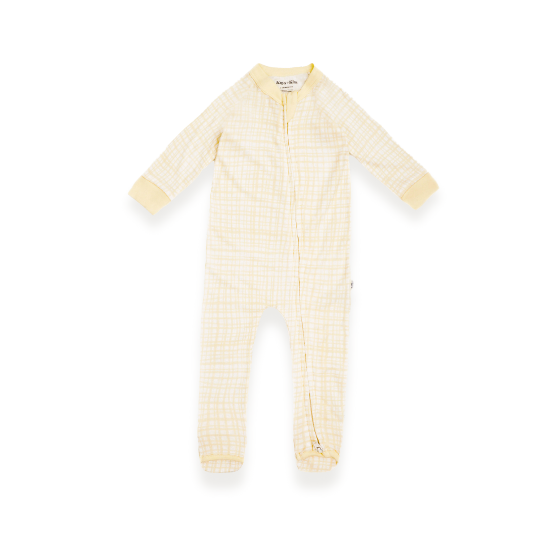 Organic Growsuit - Sun Plaid