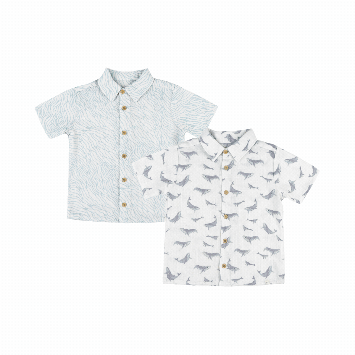 2-Pack Linen Shirts