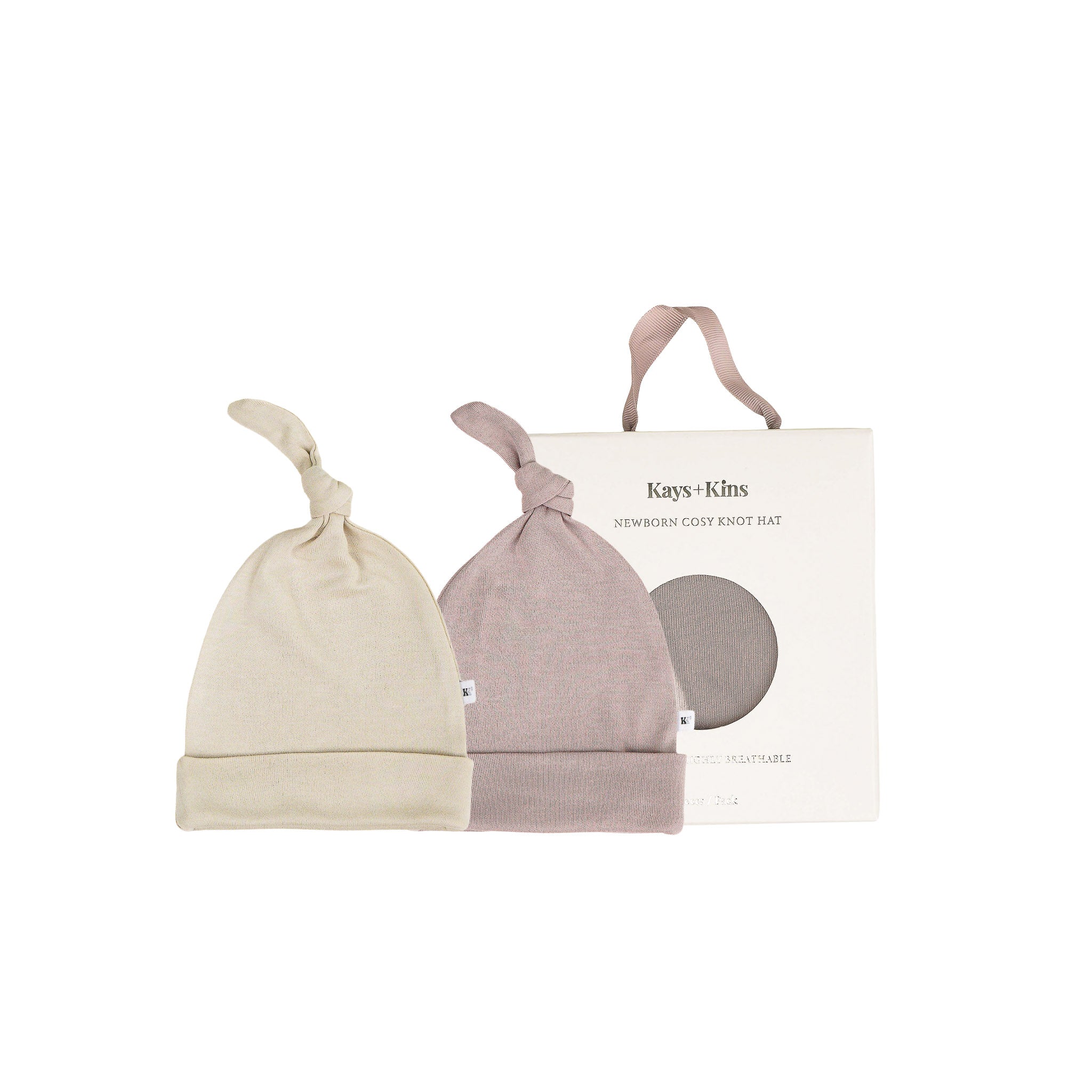 2-Pack Cosy Knot Hat - Sphinx + Fog
