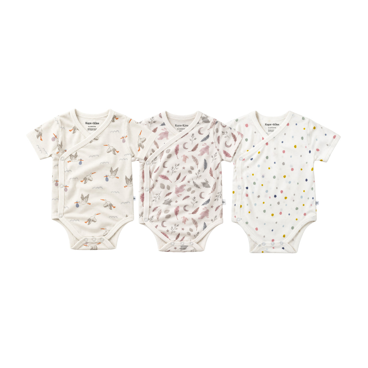 3-Pack Kimono