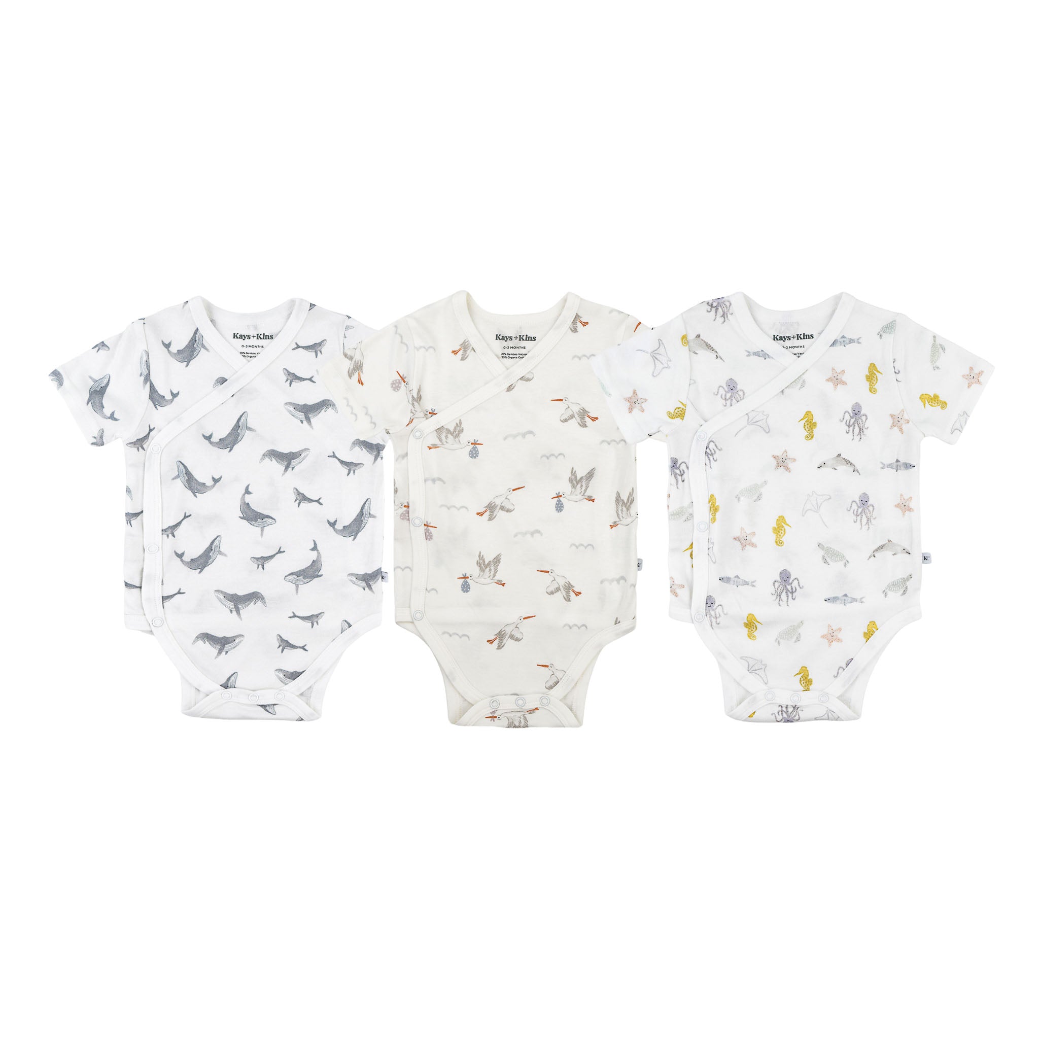 3-Pack Kimono