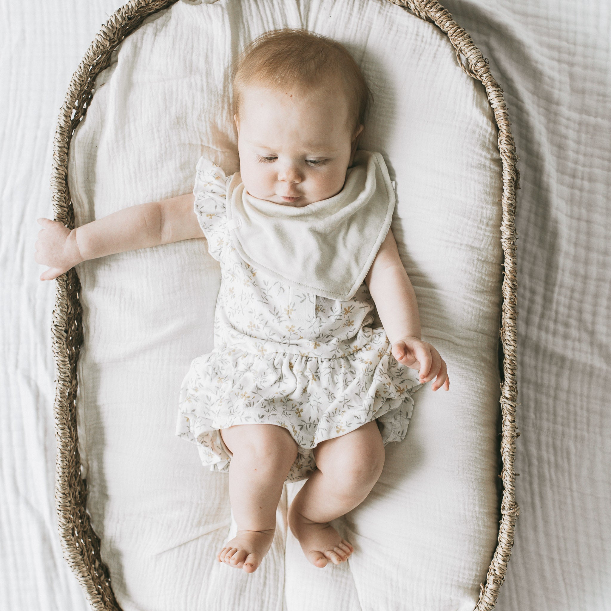 2 Pack Bandana Bib - Wildflower Haze
