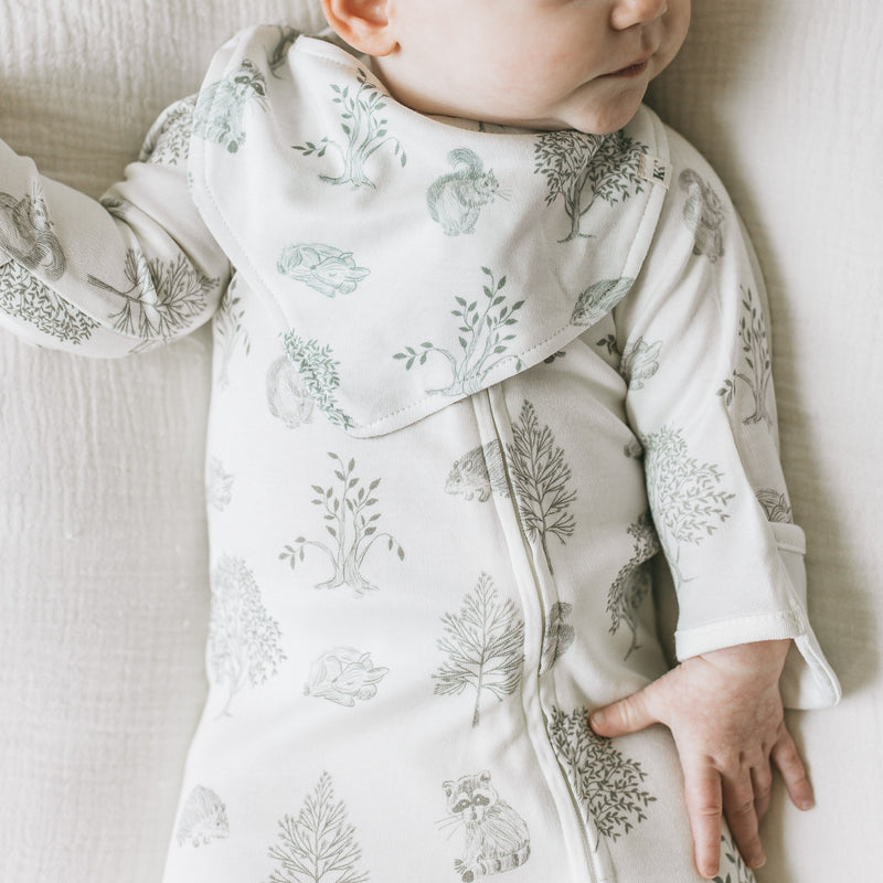 2 Pack Bandana Bib - Woodland