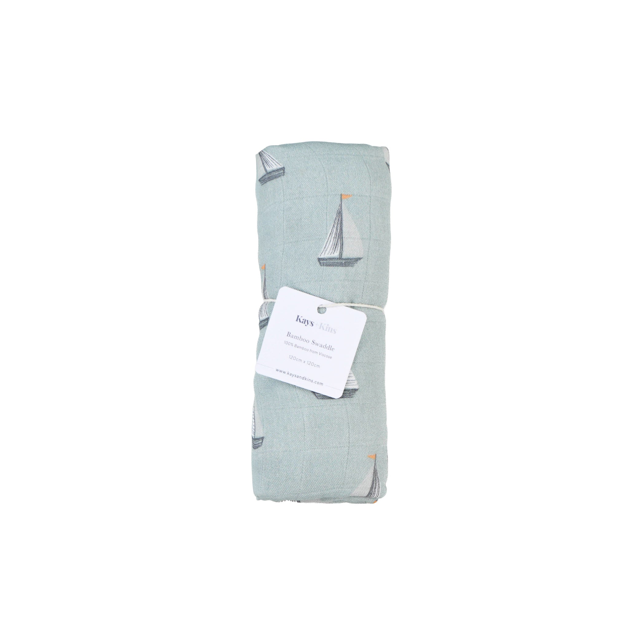 Bamboo Swaddle - Sail Away