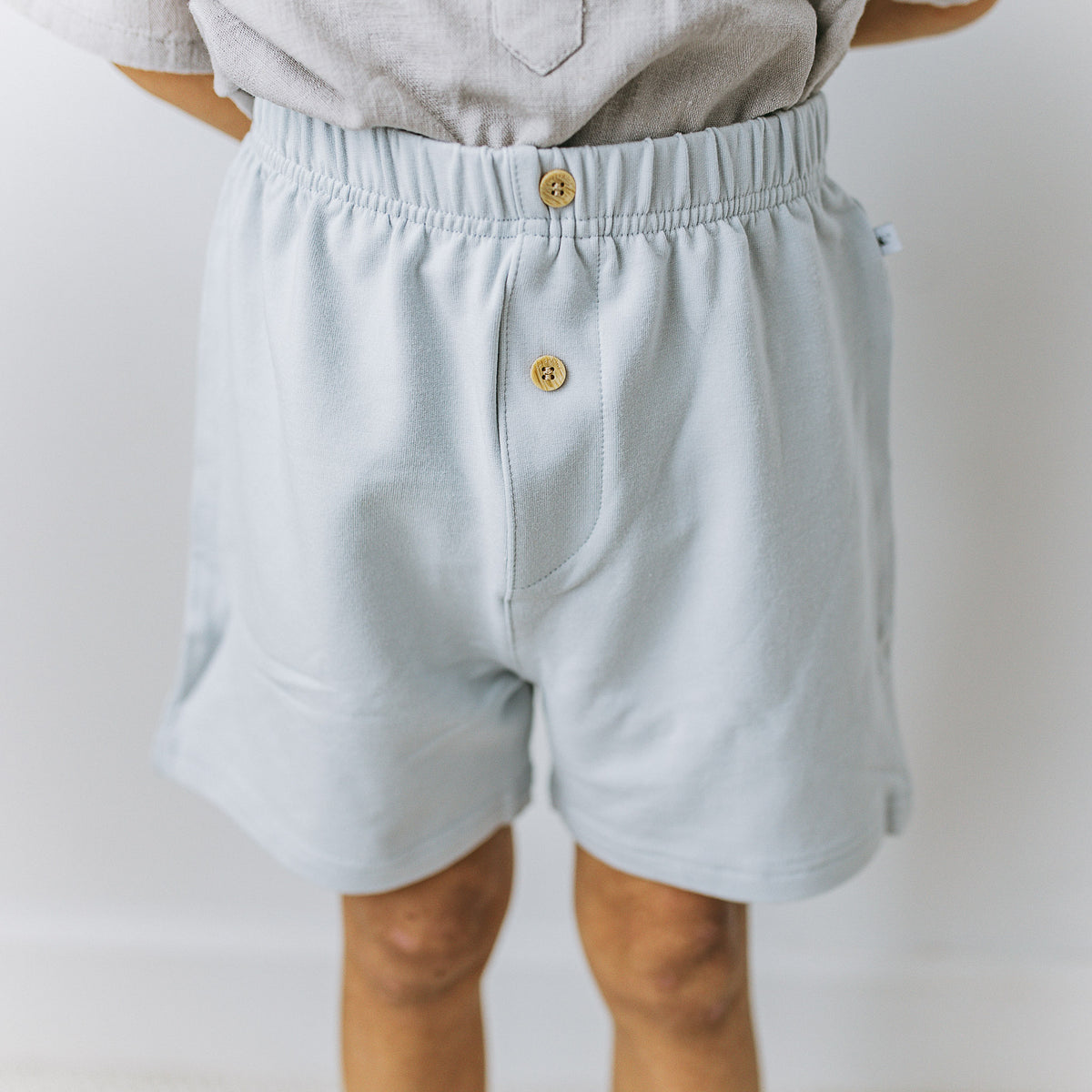 Bermuda Shorts - Misty Blue