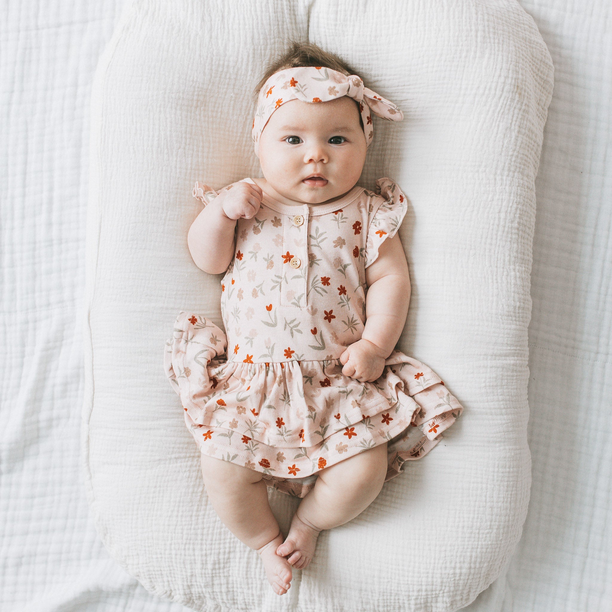 Dress Bodysuit + Headband - Posie