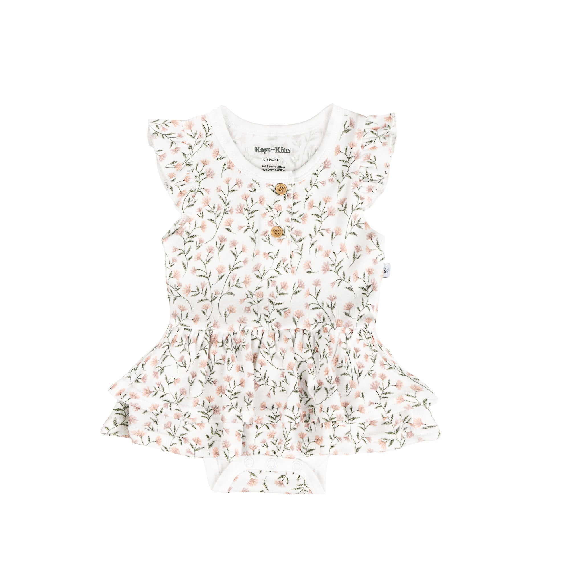 Dress Bodysuit - Wildflower Waltz