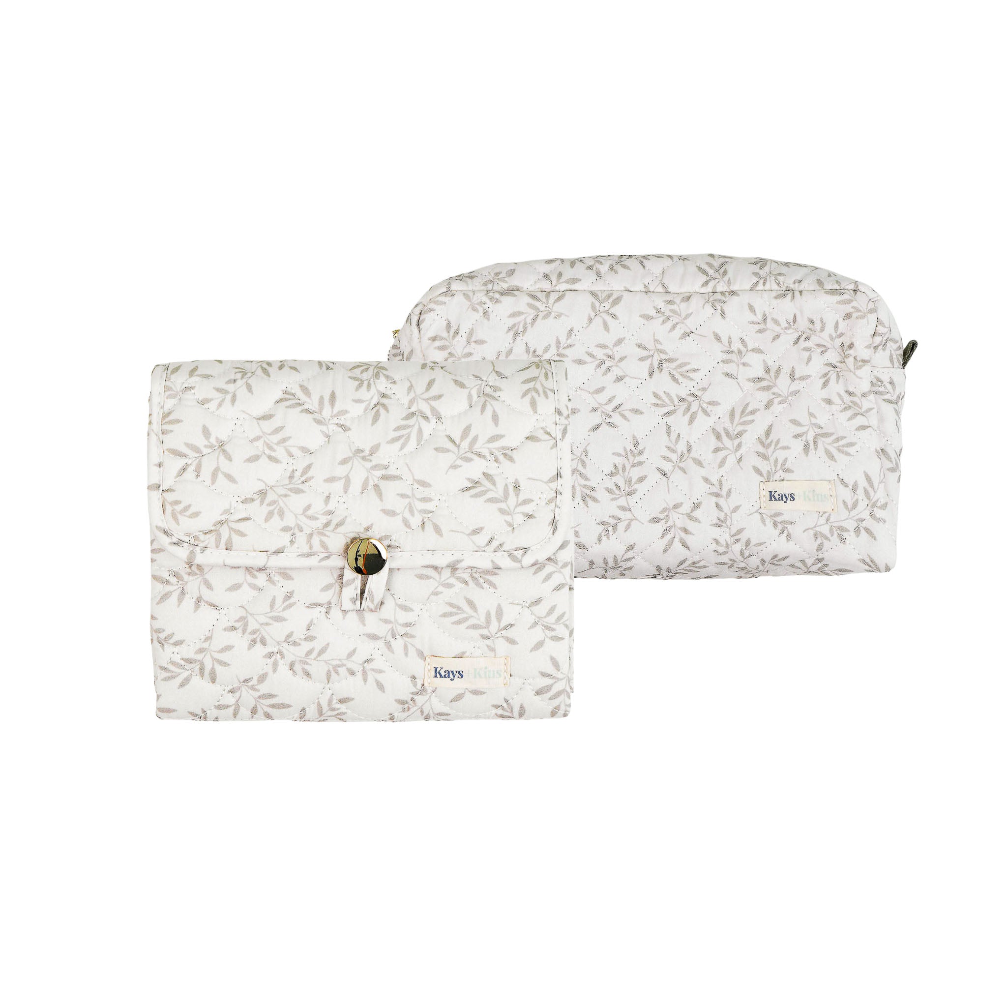 Portable Changing Pad - Eden Leaves