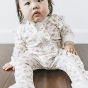 Frilled Growsuit - Duskbloom