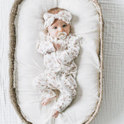 Frilled Growsuit - Duskbloom