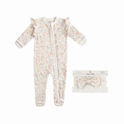 Frilled Growsuit + Headband