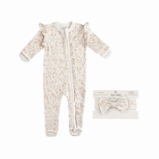 Frilled Growsuit + Headband